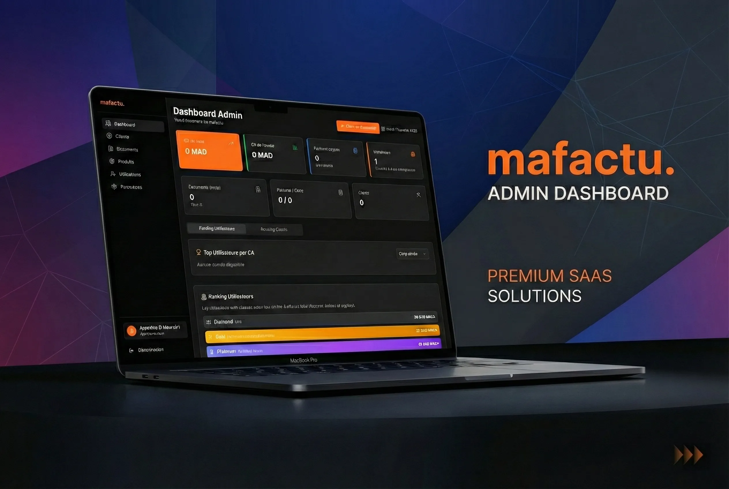 Dashboard mafactu